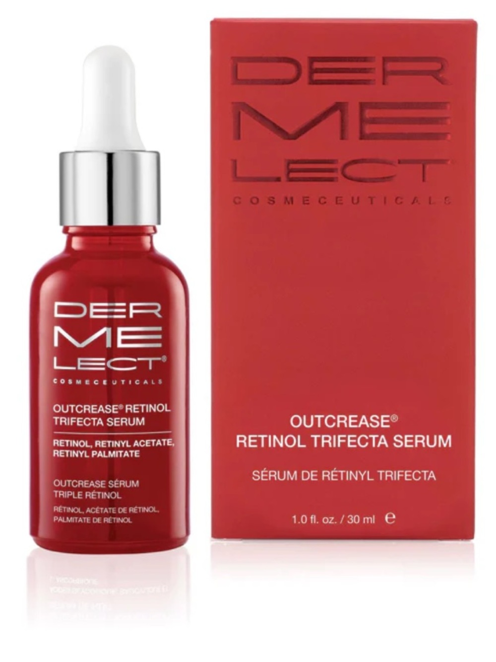 Dermelect Outcrease Retinol Trifecta Serum